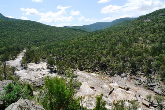 Cascades on Namoi River.