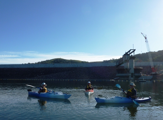 Chaffey Dam Wall